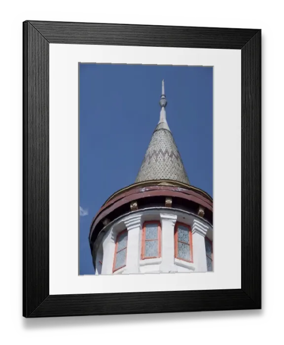 Framed Print : Romania, Wallachia, Sinaia. Typical historic home Framed Print : Romania, Wallachia, Sinaia. Typical historic home