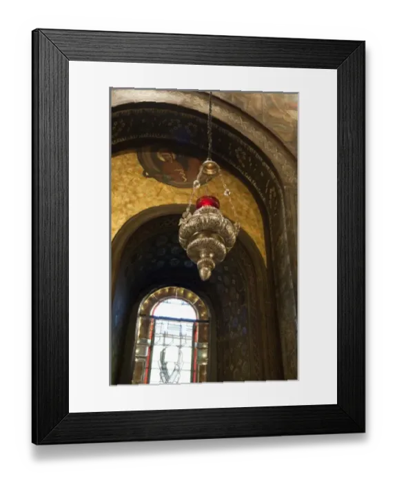 Framed Print : Romania, Bucharest. Romanian Orthodox Patriarchal Cathedral (aka Patriarhia), c. 1650 s