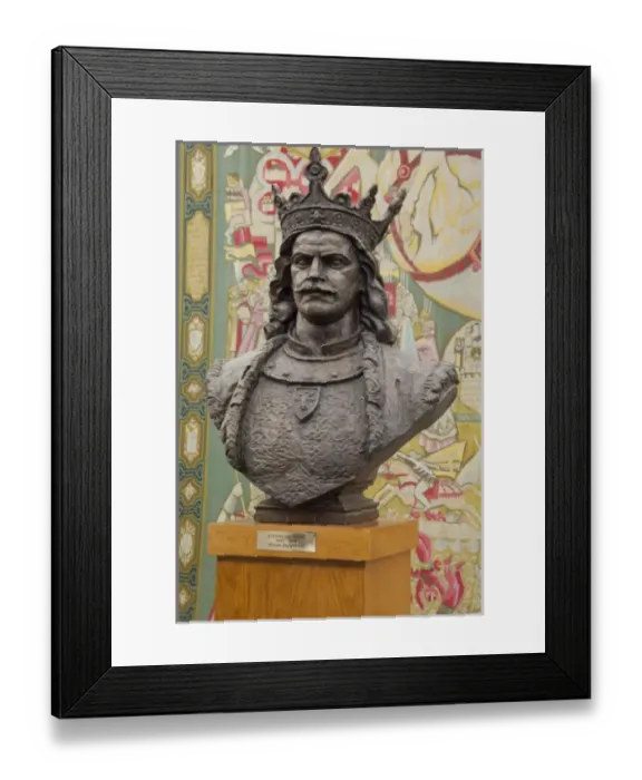 Framed Print : Romania, Bucharest. Ceausescus lavish Parliament Palace (aka Palatul Parlamentului
