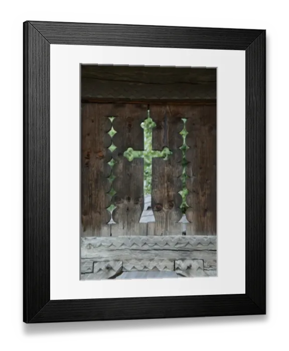 Framed Print : Romania, Bucharest. Village Museum (aka Muzeul National al Satului Dimitrie Gusti)