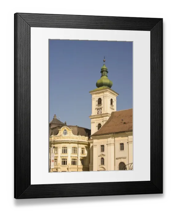 Framed Print : Old Town, Sibiu-European Capital of Culture 2007, Romania, Eastern Europe Framed Print : Old Town, Sibiu-European Capital of Culture 2007, Romania, Eastern Europe