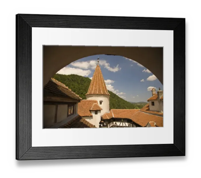 Framed Print : 13th Century Bran Castle (Draculas Castle), Medieval Fortress, Bran, Romania Framed Print : 13th Century Bran Castle (Draculas Castle), Medieval Fortress, Bran, Romania