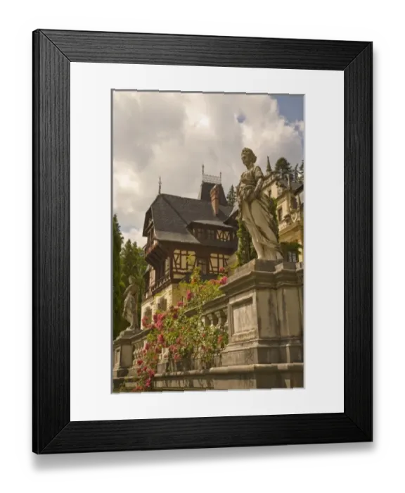 Framed Print : 18th Century Peles Castle, Sinaia, Romania, Eastern Europe