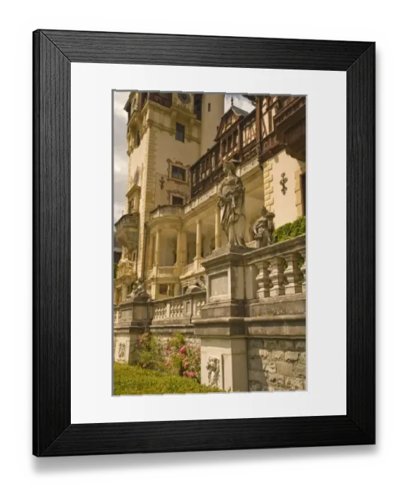 Framed Print : 18th Century Peles Castle, Sinaia, Romania, Eastern Europe Framed Print : 18th Century Peles Castle, Sinaia, Romania, Eastern Europe