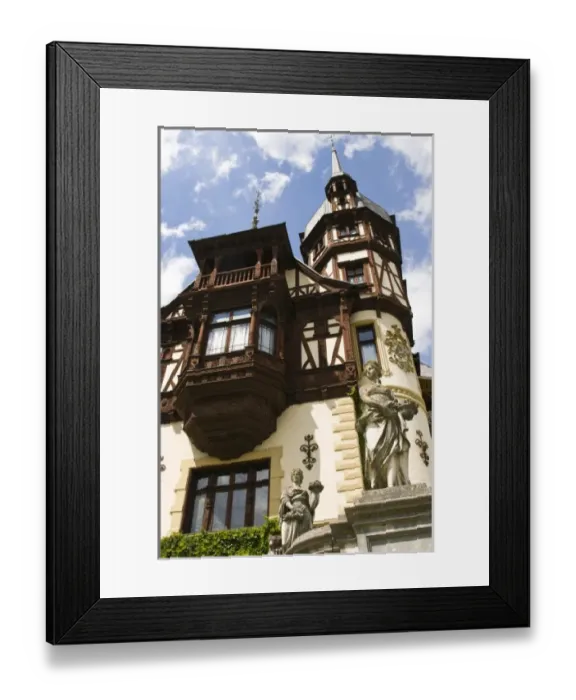Framed Print : 18th Century Peles Castle, Sinaia, Romania, Eastern Europe Framed Print : 18th Century Peles Castle, Sinaia, Romania, Eastern Europe