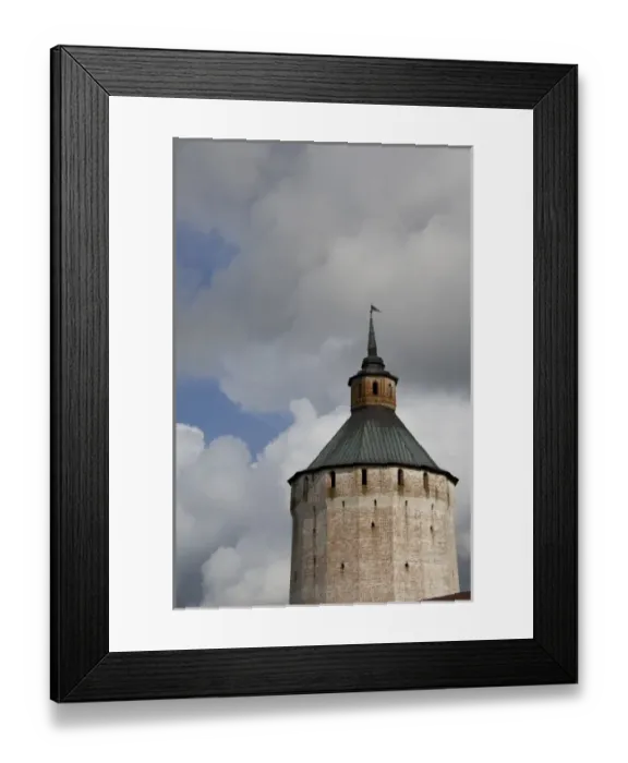 Framed Print : Russia, Volga-Baltic Waterway, Goritzy. Kirillo-Belozersky Monastery, founded in 1397 by St Framed Print : Russia, Volga-Baltic Waterway, Goritzy. Kirillo-Belozersky Monastery, founded in 1397 by St
