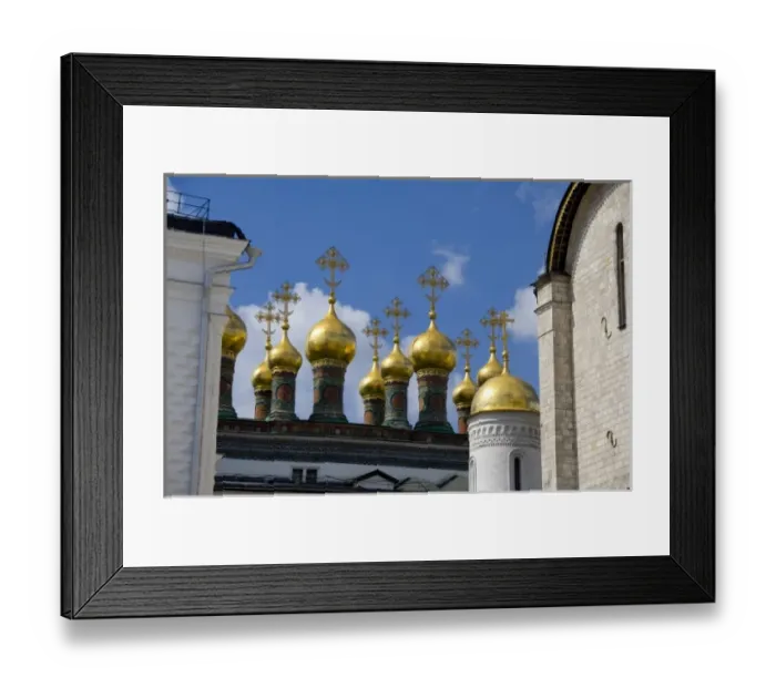 Framed Print : Russia, Moscow, The Kremlin. Russia, Moscow, The Kremlin. Terem Palace, guilded cupolas Framed Print : Russia, Moscow, The Kremlin. Russia, Moscow, The Kremlin. Terem Palace, guilded cupolas