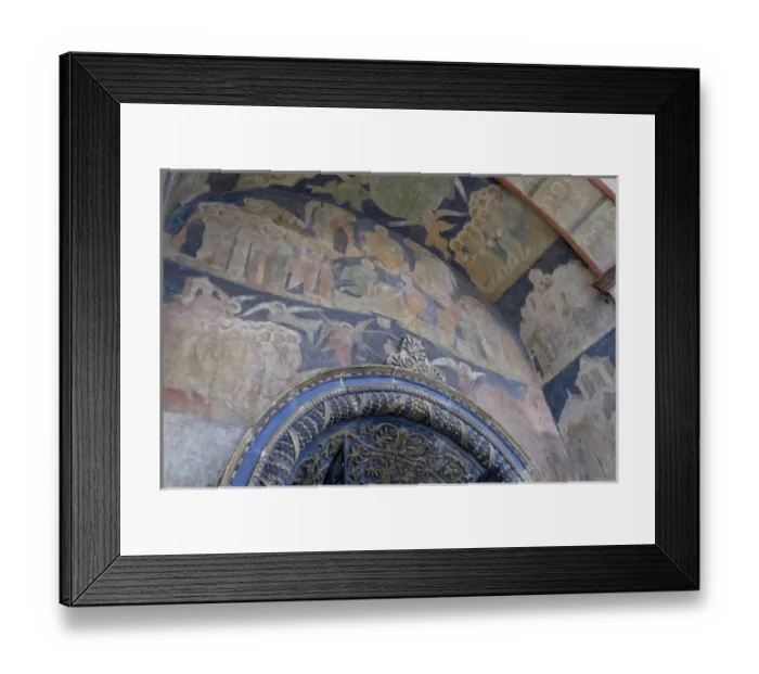 Framed Print : Russia, Moscow, The Kremlin. Cathedral of the Annunciation (aka Blagoveschensky Sobor) c