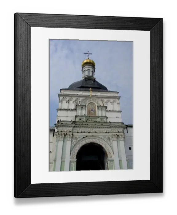 Framed Print : Russia, Golden Ring (aka Zolotoe Koltso), Sergiyev Posad (aka Sergiev), formerly Zagorsk