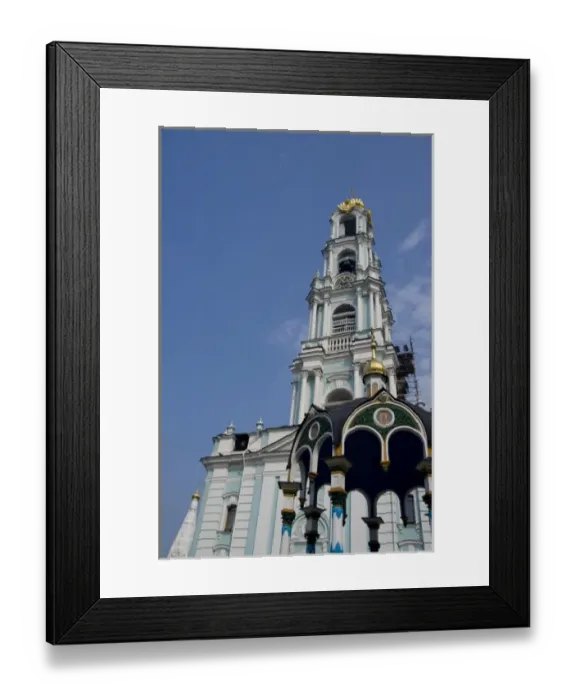 Framed Print : Russia, Golden Ring (aka Zolotoe Koltso), Sergiyev Posad (aka Sergiev), formerly Zagorsk