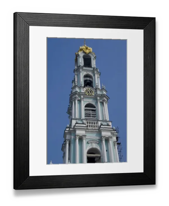 Framed Print : Russia, Golden Ring (aka Zolotoe Koltso), Sergiyev Posad (aka Sergiev), formerly Zagorsk