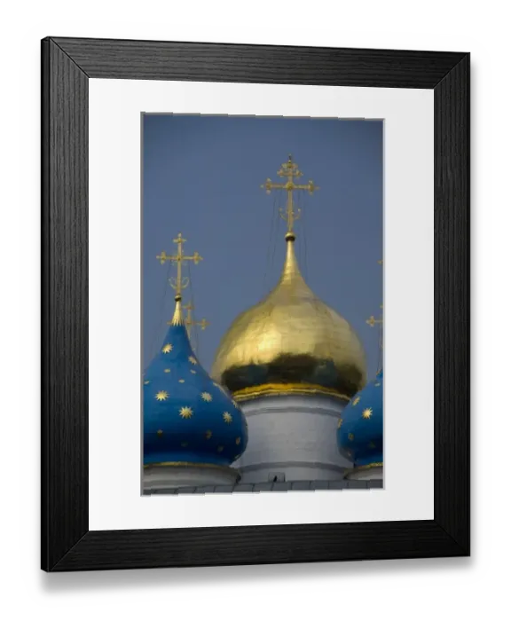 Framed Print : Russia, Golden Ring (aka Zolotoe Koltso), Sergiyev Posad (aka Sergiev), formerly Zagorsk