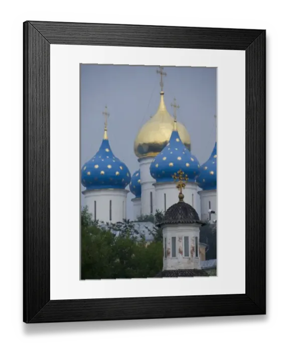 Framed Print : Russia, Golden Ring (aka Zolotoe Koltso), Sergiyev Posad (aka Sergiev), formerly Zagorsk