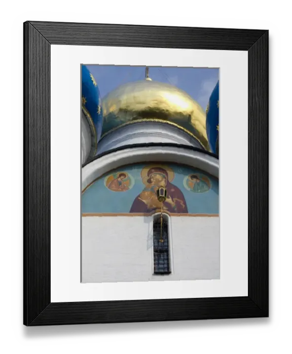 Framed Print : Russia, Golden Ring (aka Zolotoe Koltso), Sergiyev Posad (aka Sergiev), formerly Zagorsk