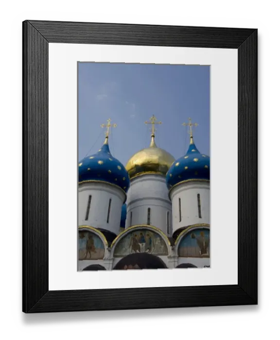 Framed Print : Russia, Golden Ring (aka Zolotoe Koltso), Sergiyev Posad (aka Sergiev), formerly Zagorsk