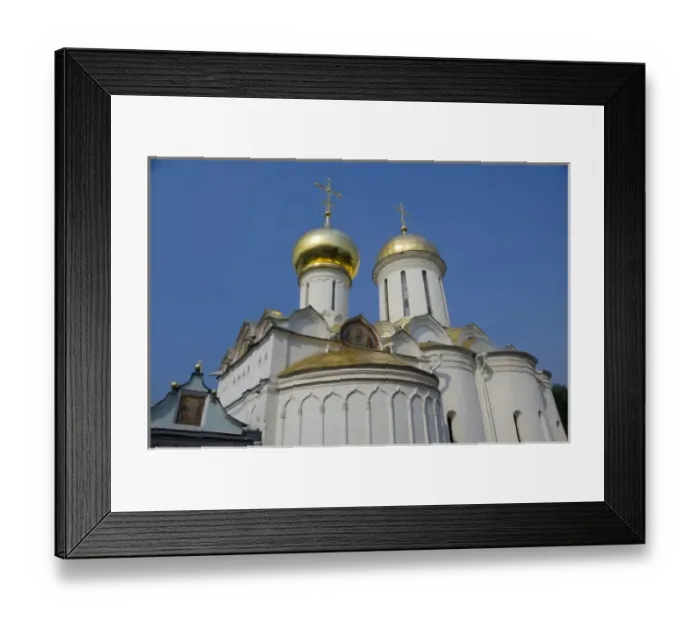 Framed Print : Russia, Golden Ring (aka Zolotoe Koltso), Sergiyev Posad (aka Sergiev), formerly Zagorsk