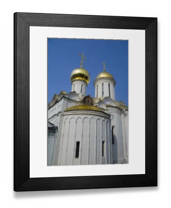 Framed Print : Russia, Golden Ring (aka Zolotoe Koltso), Sergiyev Posad (aka Sergiev), formerly Zagorsk