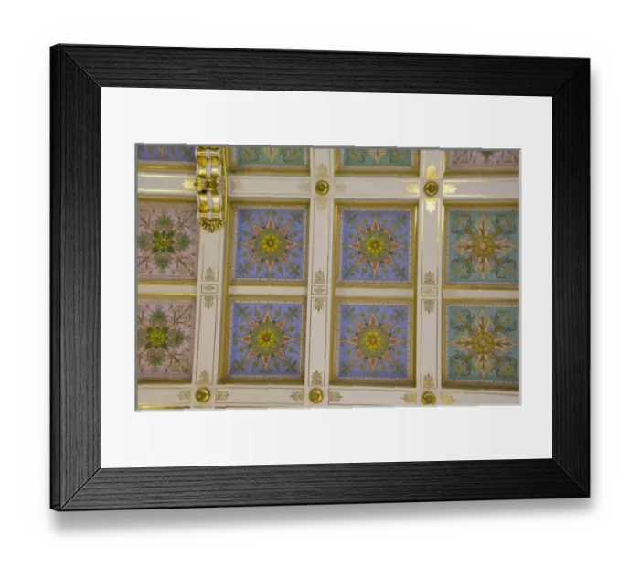 Framed Print : Russia, St. Petersburg, The Hermitage (aka Winter Palace). The Tent-Roofed Hall