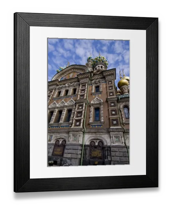 Framed Print : Russia, St. Petersburg, Nevsky Prospekt, The Cathedral of the Resurrection (aka Our