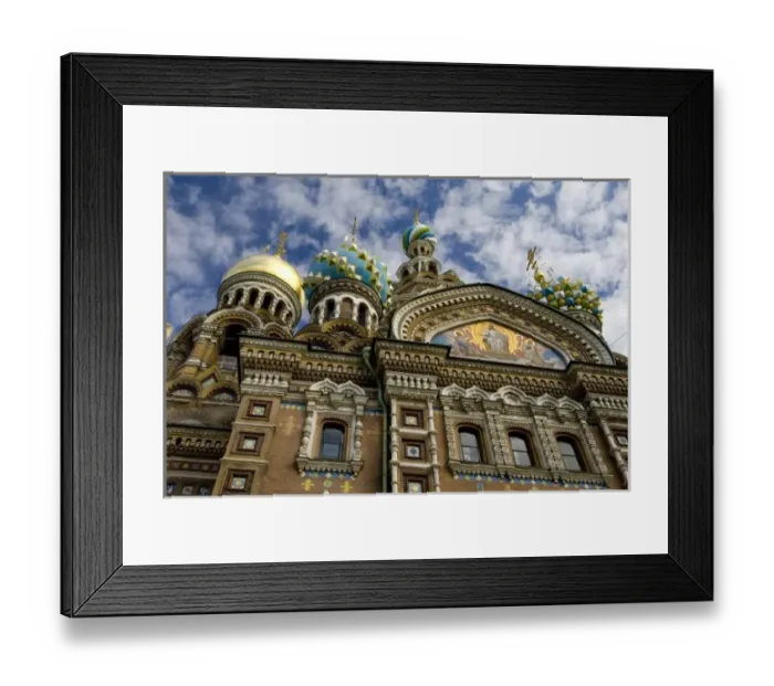 Framed Print : Russia, St. Petersburg, Nevsky Prospekt, The Cathedral of the Resurrection (aka Our