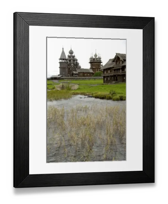 Framed Print : Unknown. Russia, Lake Onega, Kizhi Island