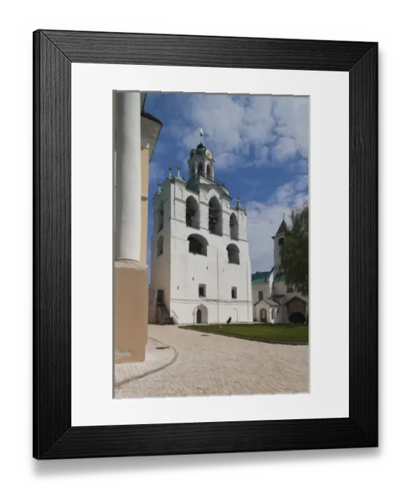 Framed Print : Russia, Yaroslavl Oblast, Golden Ring, Yaroslavl, Yaroslavl Kremlin, Cathedral of