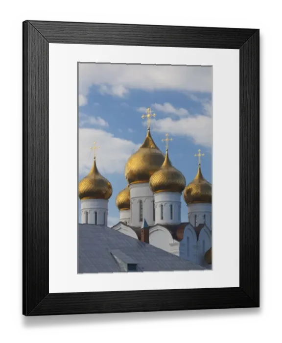 Framed Print : Russia, Yaroslavl Oblast, Golden Ring, Yaroslavl, Uspenski Cathedral