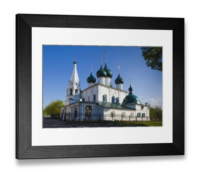 Framed Print : Russia, Yaroslavl Oblast, Golden Ring, Yaroslavl, Church of Nikola the Chopped Framed Print : Russia, Yaroslavl Oblast, Golden Ring, Yaroslavl, Church of Nikola the Chopped