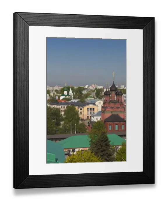 Framed Print : Russia, Yaroslavl Oblast, Golden Ring, Yaroslavl, Yaroslavl Kremlin, elevated city Framed Print : Russia, Yaroslavl Oblast, Golden Ring, Yaroslavl, Yaroslavl Kremlin, elevated city