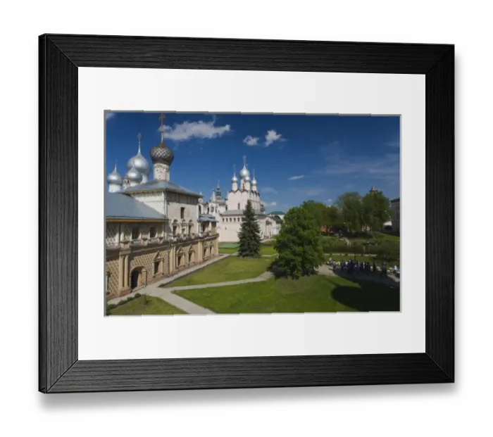 Framed Print : Russia, Yaroslavl Oblast, Golden Ring, Rostov-Veliky, Rostov Kremlin, Church of the Hodigitria Framed Print : Russia, Yaroslavl Oblast, Golden Ring, Rostov-Veliky, Rostov Kremlin, Church of the Hodigitria