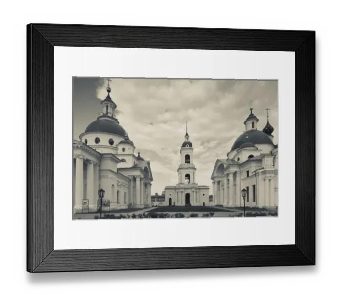 Framed Print : Russia, Yaroslavl Oblast, Golden Ring, Rostov-Veliky, Monastery of Saint Jacob