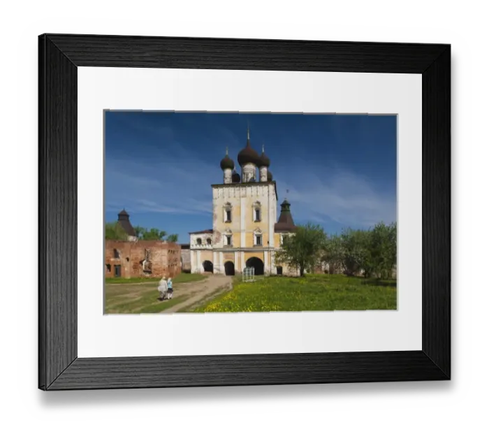 Framed Print : Russia, Yaroslavl Oblast, Golden Ring, Borisoglebsky, Borisoglebsky Monastery, Gate Framed Print : Russia, Yaroslavl Oblast, Golden Ring, Borisoglebsky, Borisoglebsky Monastery, Gate