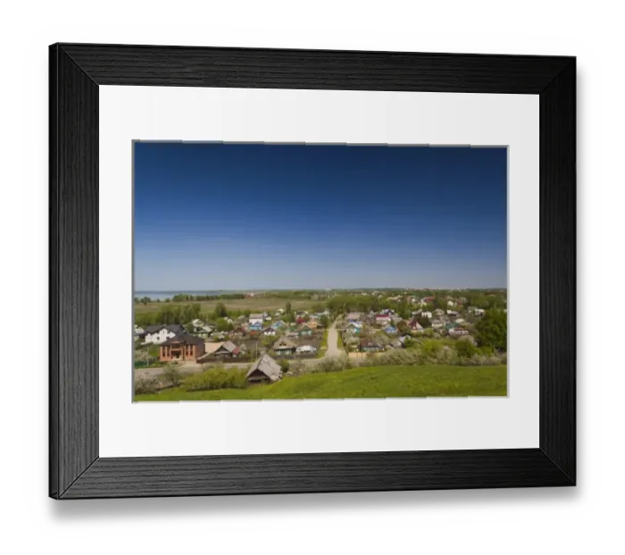 Framed Print : Russia, Yaroslavl Oblast, Golden Ring, Pereslavl-Zalessky, elevated town view Framed Print : Russia, Yaroslavl Oblast, Golden Ring, Pereslavl-Zalessky, elevated town view