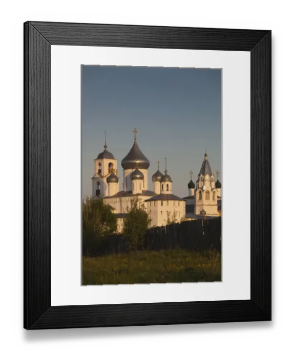 Framed Print : Russia, Yaroslavl Oblast, Golden Ring, Pereslavl-Zalessky, Nikitinsky Monastery