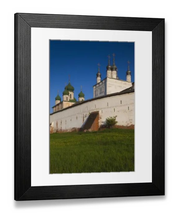 Framed Print : Russia, Yaroslavl Oblast, Golden Ring, Pereslavl-Zalessky, Goritzky Monastery, outer walls Framed Print : Russia, Yaroslavl Oblast, Golden Ring, Pereslavl-Zalessky, Goritzky Monastery, outer walls