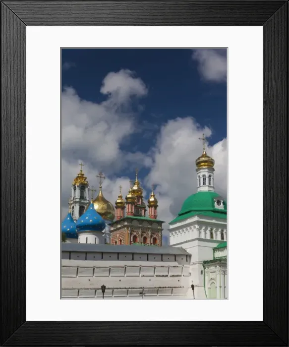 Framed Print : Russia, Moscow Oblast, Golden Ring, Sergiev Posad, Trinity Monastery of Saint Sergius Framed Print : Russia, Moscow Oblast, Golden Ring, Sergiev Posad, Trinity Monastery of Saint Sergius