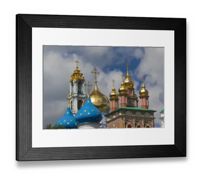 Framed Print : Russia, Moscow Oblast, Golden Ring, Sergiev Posad, Trinity Monastery of Saint Sergius Framed Print : Russia, Moscow Oblast, Golden Ring, Sergiev Posad, Trinity Monastery of Saint Sergius