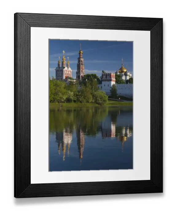 Framed Print : Russia, Moscow Oblast, Moscow, Khamovniki-area, Novodevichy Monastery, late afternoon Framed Print : Russia, Moscow Oblast, Moscow, Khamovniki-area, Novodevichy Monastery, late afternoon