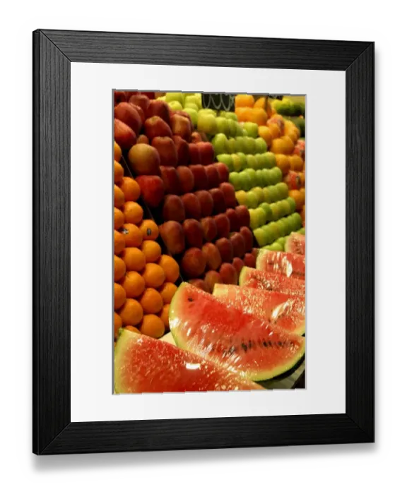 Framed Print : Europe, Spain, Catalunya, Barcelona, La Rambla. Mercat de la Boqueria (aka Mercat Framed Print : Europe, Spain, Catalunya, Barcelona, La Rambla. Mercat de la Boqueria (aka Mercat