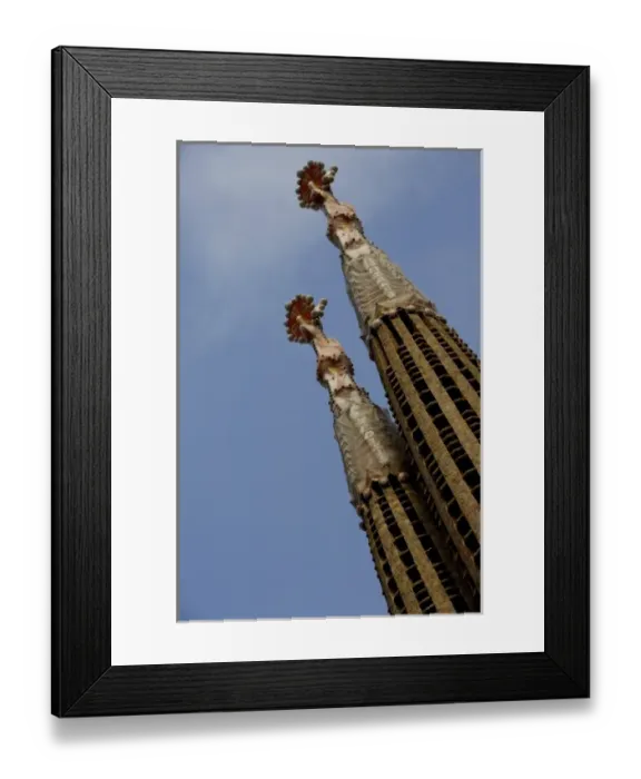 Framed Print : Europe, Spain, Catalunya, Barcelona. Sagrada Familia, architecture by Antoni Gaudi Framed Print : Europe, Spain, Catalunya, Barcelona. Sagrada Familia, architecture by Antoni Gaudi