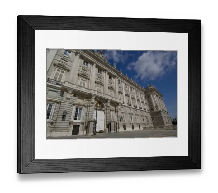 Framed Print : Spain, Madrid. Royal Palace