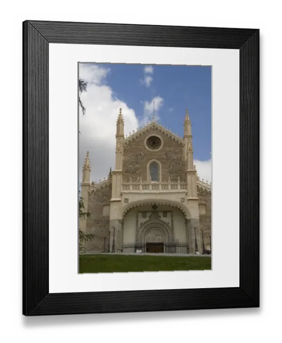 Framed Print : Spain, Madrid. San Jeronimo church, Claustro de San Jeronimo el Real (aka Los Jeronimo), Neo-Gothic Framed Print : Spain, Madrid. San Jeronimo church, Claustro de San Jeronimo el Real (aka Los Jeronimo), Neo-Gothic