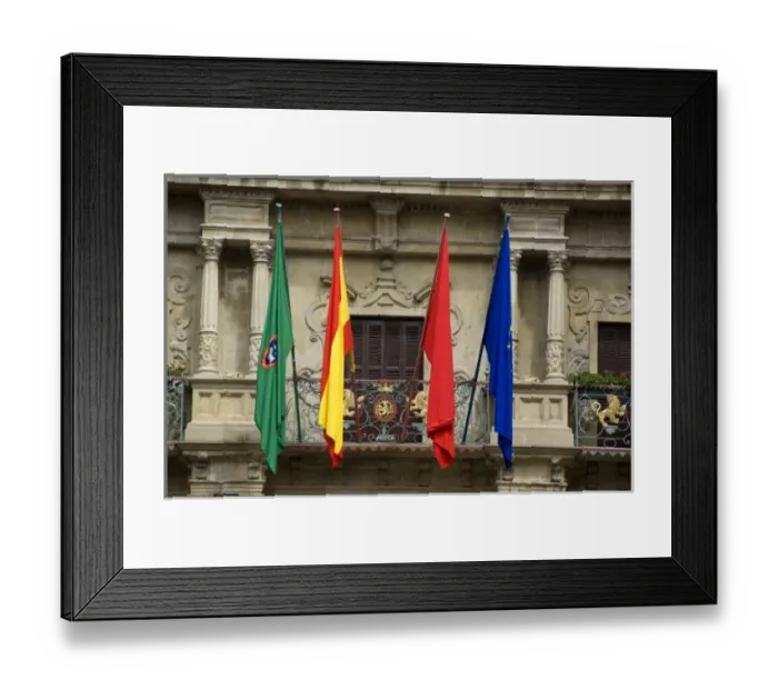 Framed Print : Europe, Spain