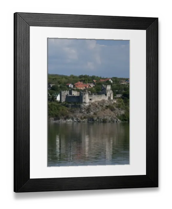Framed Print : Serbia, along the Danube river near Kostolac. Ruins of Castle Ram Framed Print : Serbia, along the Danube river near Kostolac. Ruins of Castle Ram