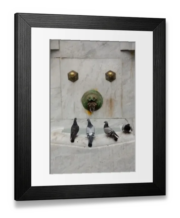Framed Print : Serbia, Belgrade. Knez Mihailova, pedestrian shopping area in the heart of historic Belgrade