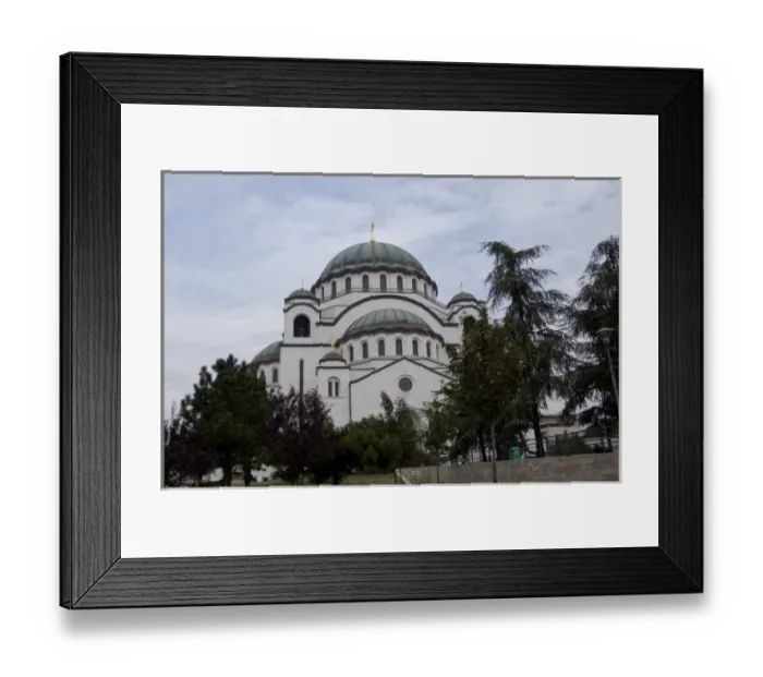 Framed Print : Serbia, Belgrade. St. Save Temple (aka Hram Svetog Save) largest Serbian Orthodox Framed Print : Serbia, Belgrade. St. Save Temple (aka Hram Svetog Save) largest Serbian Orthodox