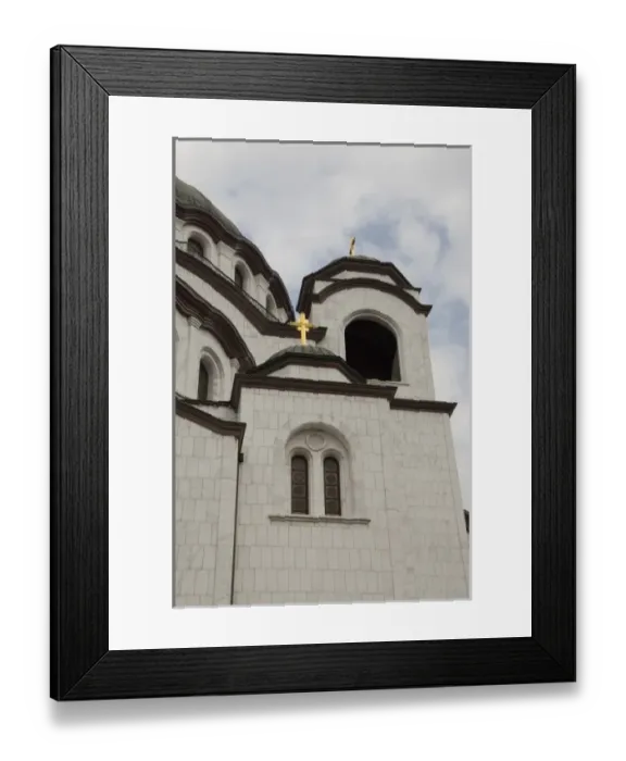 Framed Print : Serbia, Belgrade. St. Save Temple (aka Hram Svetog Save) largest Serbian Orthodox Framed Print : Serbia, Belgrade. St. Save Temple (aka Hram Svetog Save) largest Serbian Orthodox