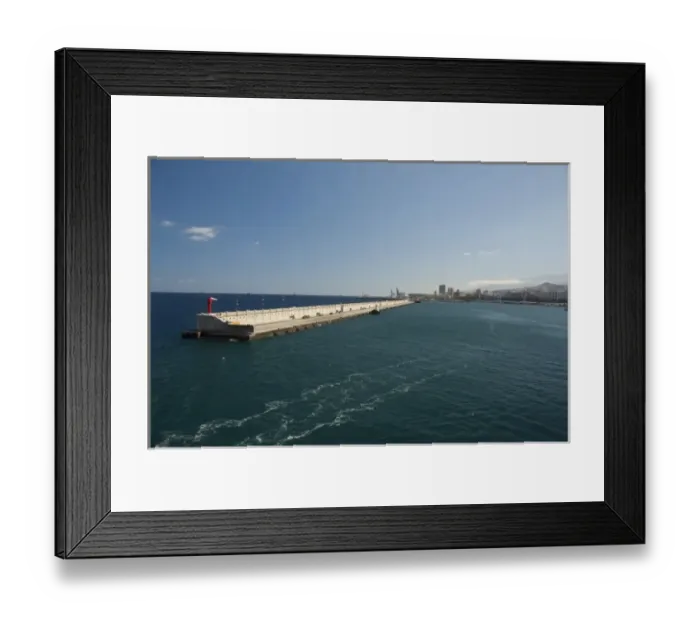 Framed Print : Spain, Canary Islands, Tenerife. Muelle Sur port area Framed Print : Spain, Canary Islands, Tenerife. Muelle Sur port area