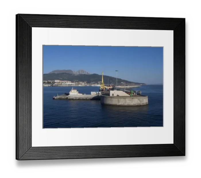 Framed Print : North Africa, Spanish Morocco, Ceuta. Port of Ceuta Framed Print : North Africa, Spanish Morocco, Ceuta. Port of Ceuta