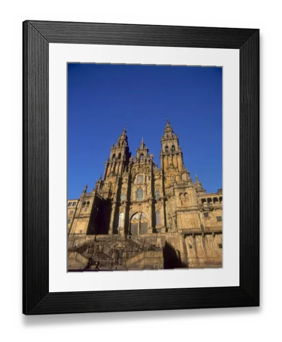 Framed Print : Cathedral of Santiago de Compostela, Galicia, Spain